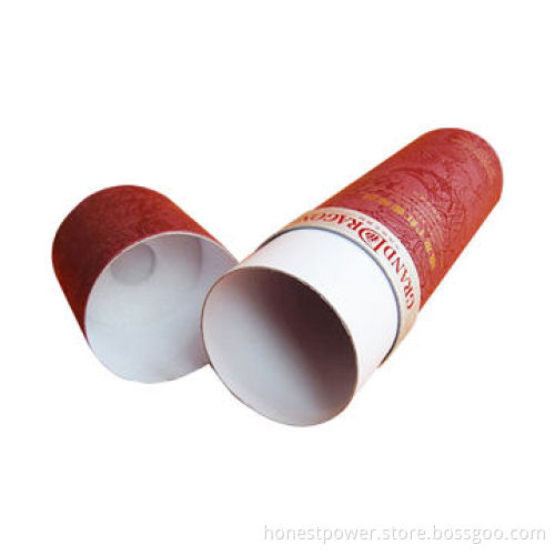 Wine Tubes Box, Made of Cardboard, OEM Orders Welcomed, Customized Logos Accepted